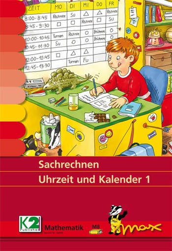 [50009] Max Lernkarten Uhrzeit/Kalender 1