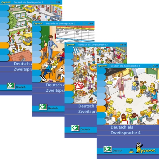 [5003710] Max Lernpaket DaZ (4 Mappen + Lerngerät)