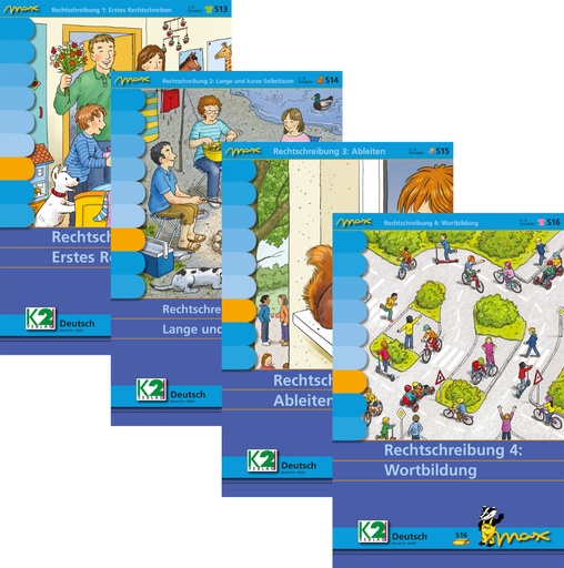 [5004510] Max Lernpaket Rechtschreibung 1-4 + Lerngerät
