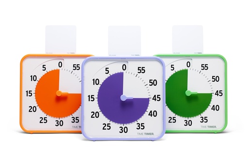 [58558] Gruppen TimeTimer 19 x 19 cm 3er-Set Farbkollektion 2