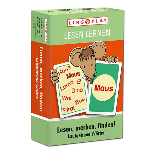 [80546] Lesen, merken, finden! - Lautgetreue Wörter