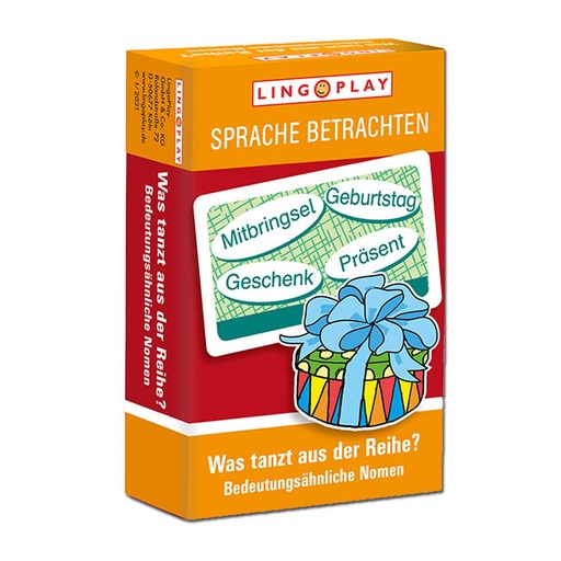 [80550] Was tanzt aus der Reihe? - Bedeutungsähnliche Nomen