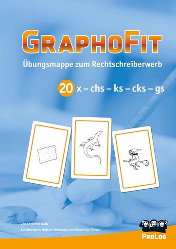 [87037] Graphofit-Übungsmappe 20 x, ch, ks, cks, gs