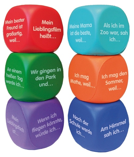 [57067] Flüsterwürfel "Geschichtenteile"