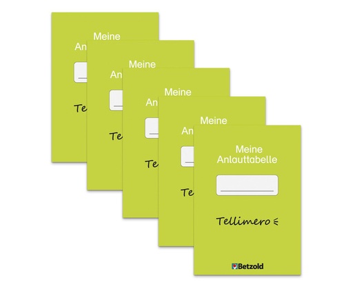 [41172] Tellimero Anlauttabelle 5 Stück