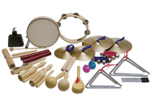 [57166] Perkussions-Set 21-teilig, in Nylon-Tasche