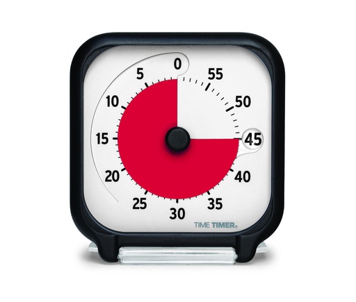 [P58503] TimeTimer® Pocket schwarz 7,5x7,5cm