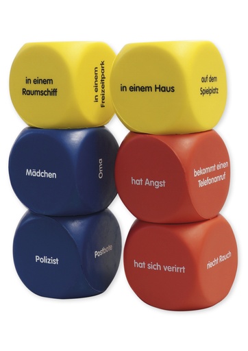 [57173] Flüsterwürfel "Geschichten Einstieg"