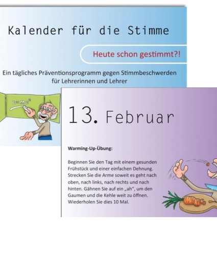 [57091] Aufstell-Kalender für die Stimme
