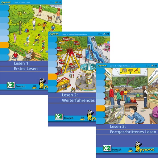 [5005510] Max Lernpaket Lesen 1-3 + Lerngerät