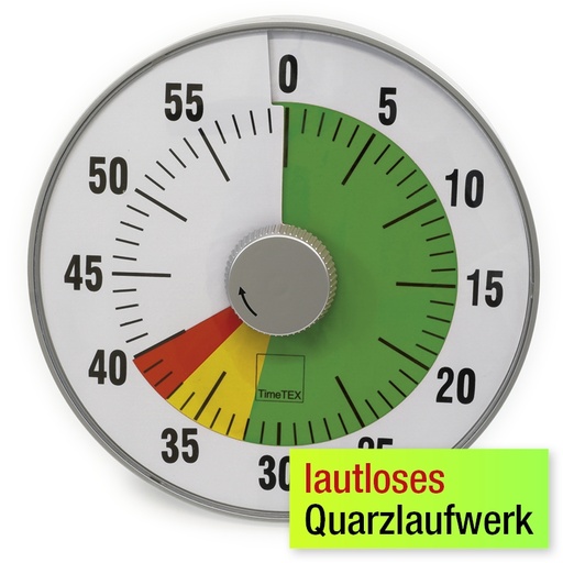 [57101] TimeTEX Zeitdauer Ampel-Uhr für Gruppen 19 cm ø 