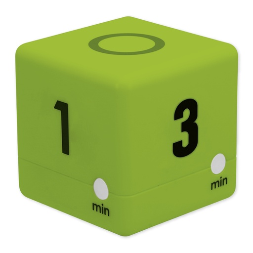 [57176] Zeitdauer-Würfel mit 4 Fix-Zeiten (1, 3, 5 & 10 Minuten) 