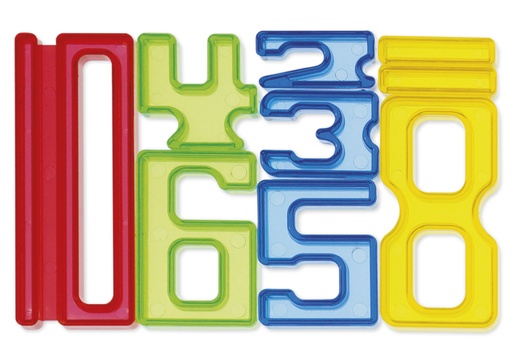 [57187] Zahlen-Bausteine "Zahl auf Zahl", 140-tlg, Set