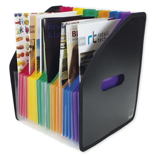 [57115] Stehsammler Fächerstar A4, 23 dehnbare Fächer 