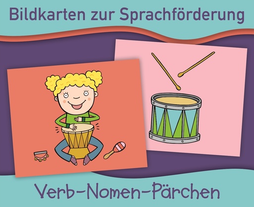 [81353] Bildkarten Verb-Nomen-Pärchen