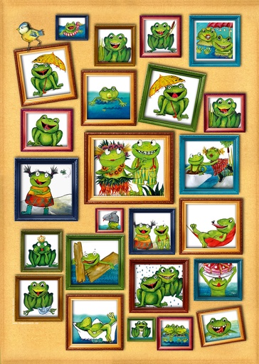 [80780] Poster "Froschgalerie"