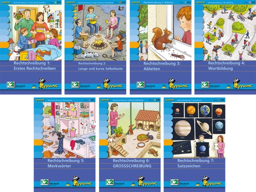 [5004810] Max Lernpaket Rechtschreibung 1-7 + Lerngerät