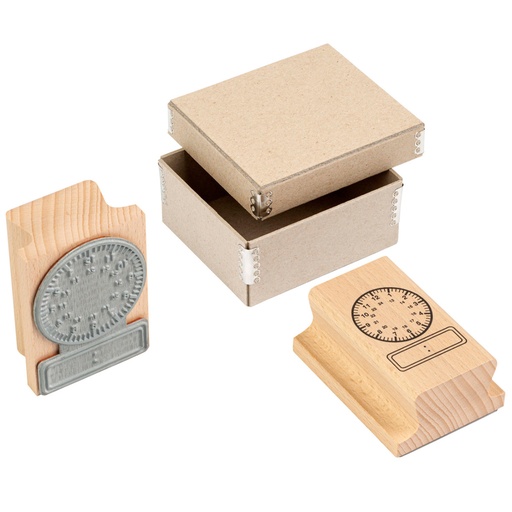 [63600] Uhrstempel analog - digital