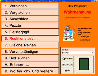 [82255] Wahrnehmung, Praxislizenz