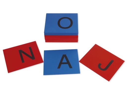 [56907] Sandpapier Großbuchstaben "Montessori Premium"