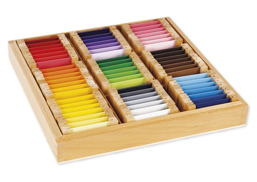 [56933] Farbtäfelchen, Satz 3, Schattierungen "Montessori Premium"