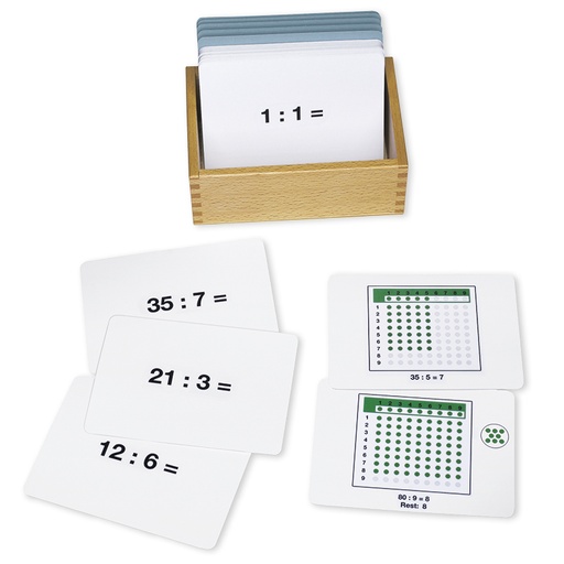 [56961] Arbeitskartei zum Divisionsbrett