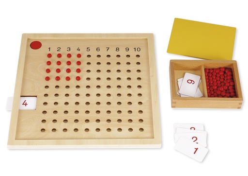 [56962] Kleines Multiplikationsbrett "Montessori Premium"