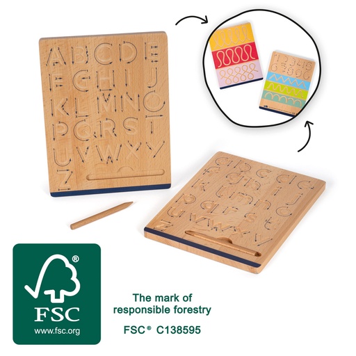 [87957] Schreibtafel-Set „Educate“