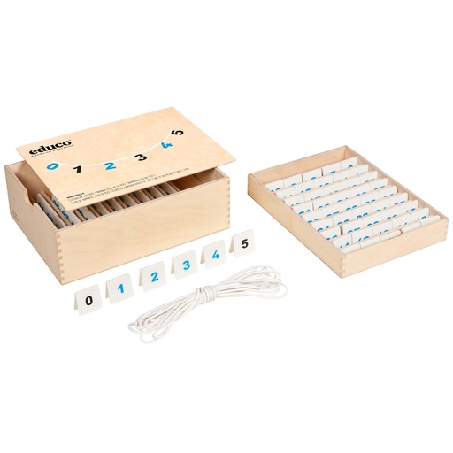 [63650] Nummernclips bis 100