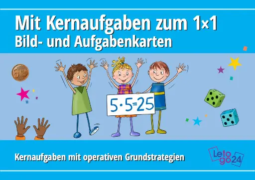 [802286] Mit Kernaufgaben zum 1x1 - Bild- und Aufgabenkarten PDF