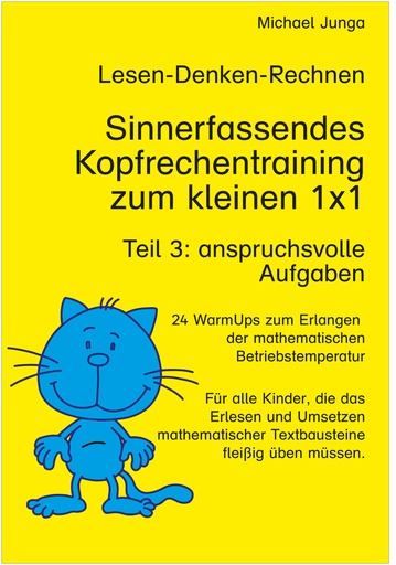 [800449] Kopfrechentraining zum kleinen 1x1, Teil 3: anspruchsvolle Aufgaben PDF