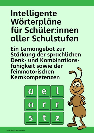 [800452] Intelligente Wörterpläne für Schüler/innen aller Schulstufen 1 PDF 
