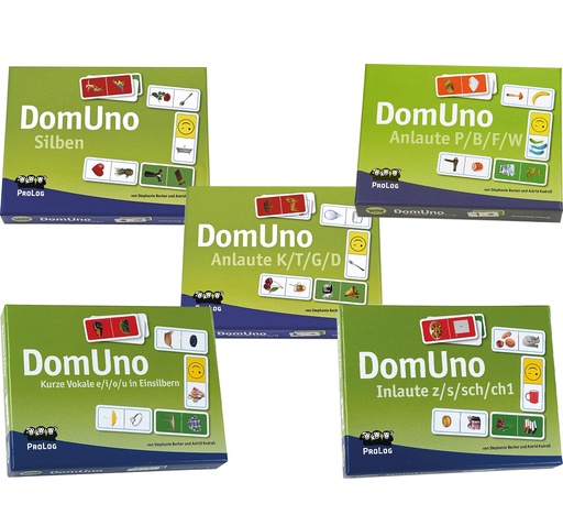 [70859] DomUno: 5er-Paket zur Lautwahrnehmung