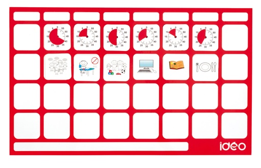 [58540] TimeTimer® Magnetboard für 28 Piktogramme