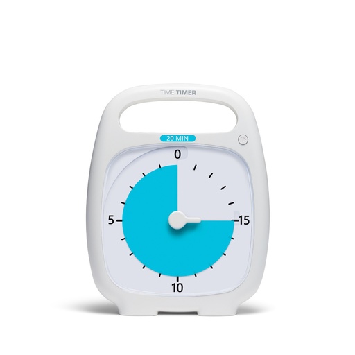 [58546] TimeTimer® PLUS weiss 20 Minuten