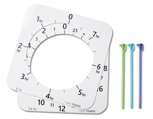 [58591] TimeTimer® MAX Zifferblätter, Markierungen*
