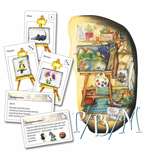 [70822] LAUTer Hexerei M/P/B - Einlegeregal und Kartensatz