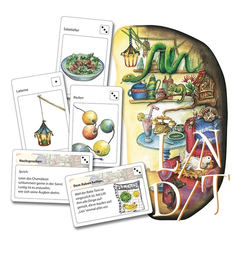 [70823] LAUTer Hexerei L/N/T/D - Einlegeregal und Kartensatz